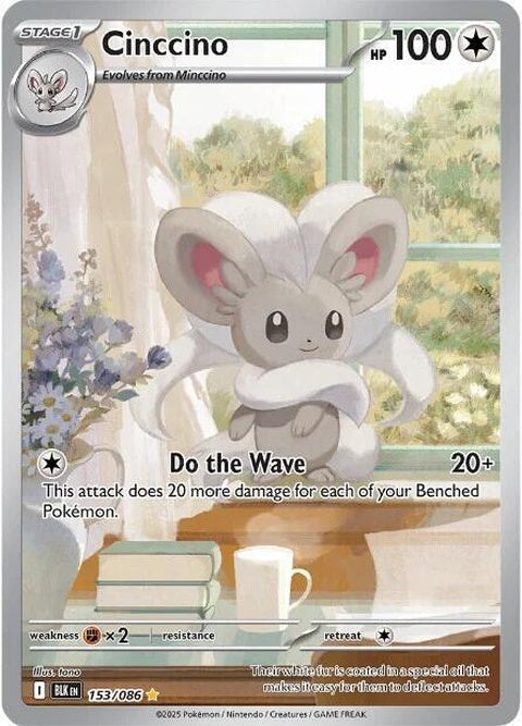 Cinccino (153) - Black Bolt