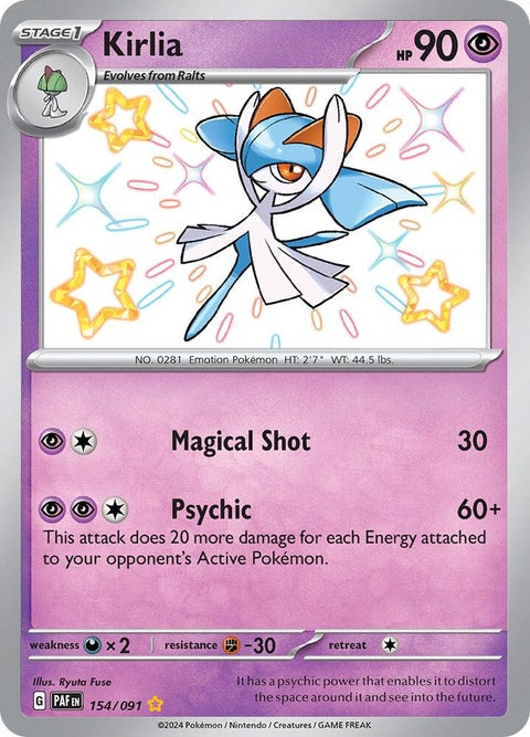 Kirlia (154) - Paldean Fates
