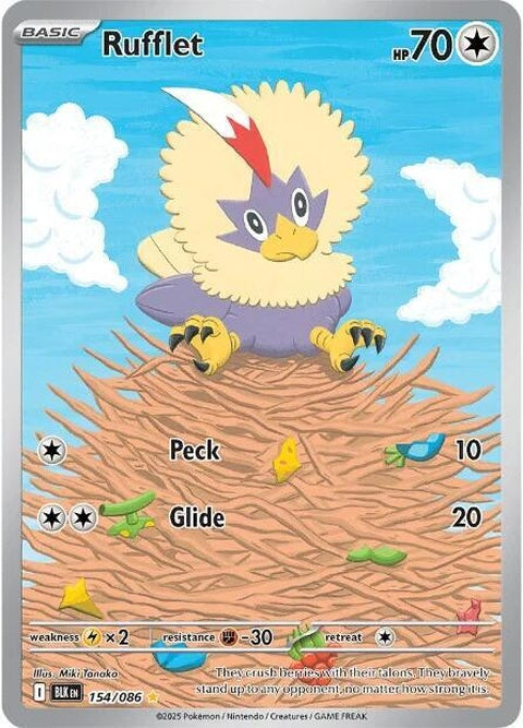 Rufflet (154) - Black Bolt