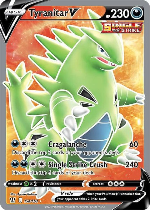 Tyranitar V (154) - Battle Styles