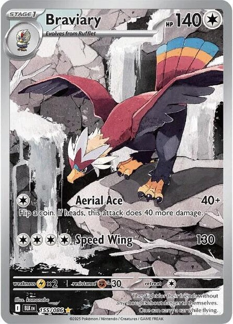 Braviary (155) - Black Bolt