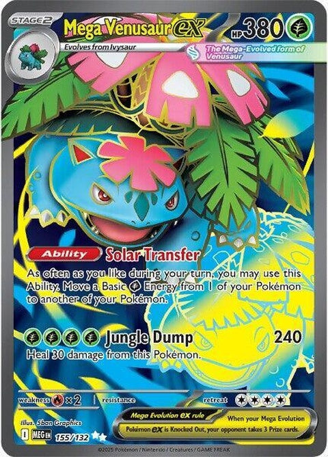 Mega Venusaur Ex (155) - Mega Evolution