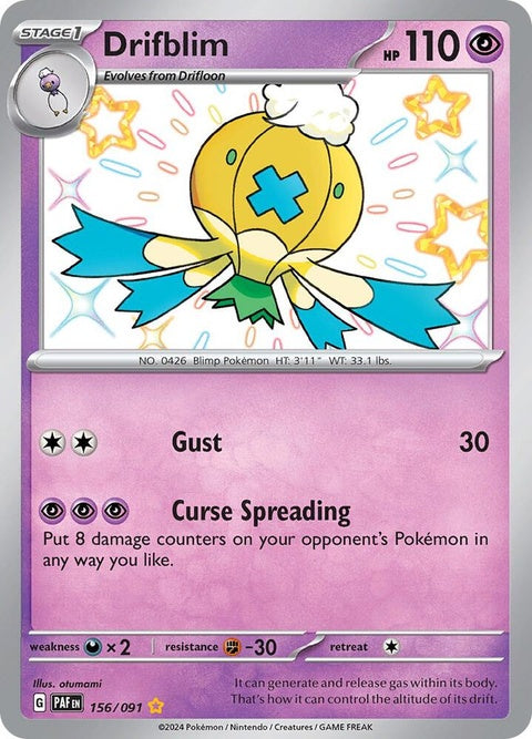 Drifblim (156) - Paldean Fates