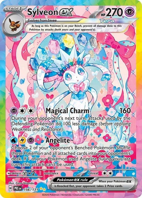 Sylveon Ex (156) - Prismatic Evolutions