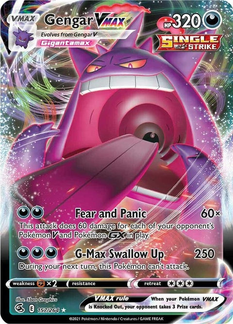 Gengar Vmax (157) - Fusion Strike