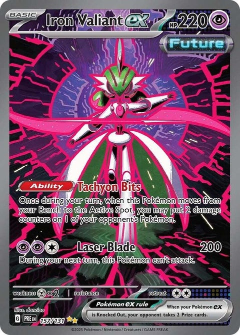Iron Valiant Ex (157) - Prismatic Evolutions
