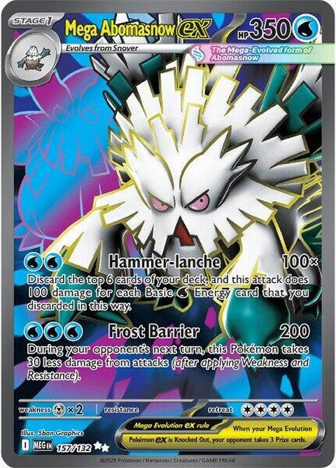 Mega Abomasnow Ex (157) - Mega Evolution