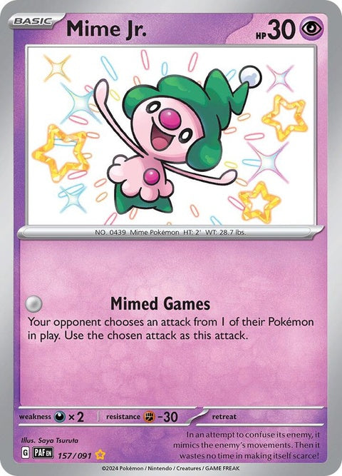 Mime Jr. (157) - Paldean Fates
