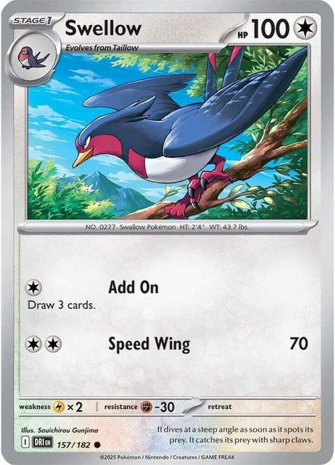 Swellow (157) - Destined Rivals