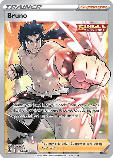 Bruno (158) - Battle Styles
