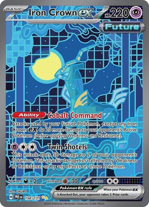 Iron Crown Ex (158) - Prismatic Evolutions