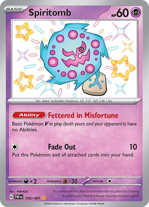 Spiritomb (158) - Paldean Fates
