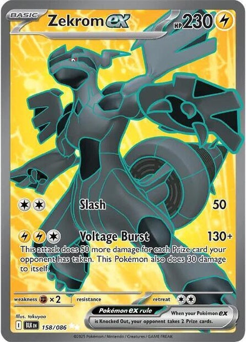 Zekrom Ex (158) - Black Bolt