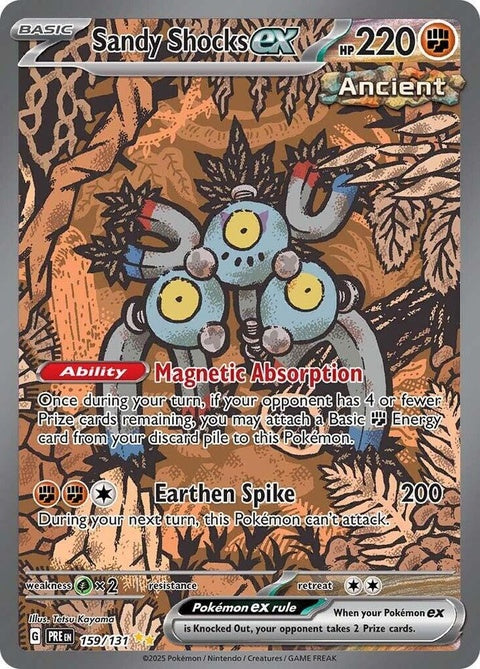 Sandy Shocks Ex (159) - Prismatic Evolutions