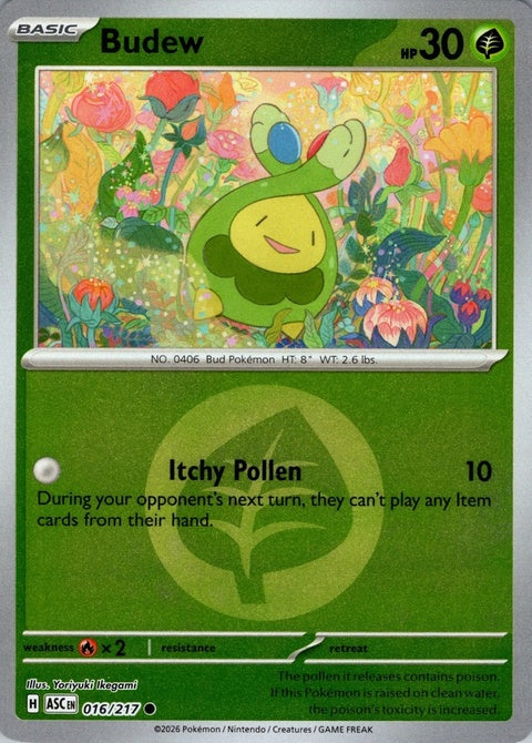 Budew (16) - ME: Ascended Heroes