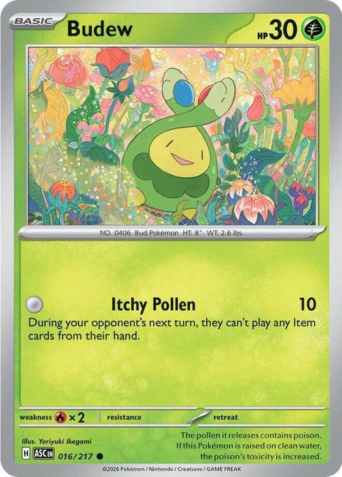 Budew (16) - ME: Ascended Heroes
