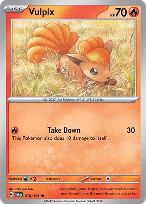 Vulpix (16) - Surging Sparks