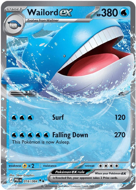 Wailord Ex (16) - ME05: Pitch Black
