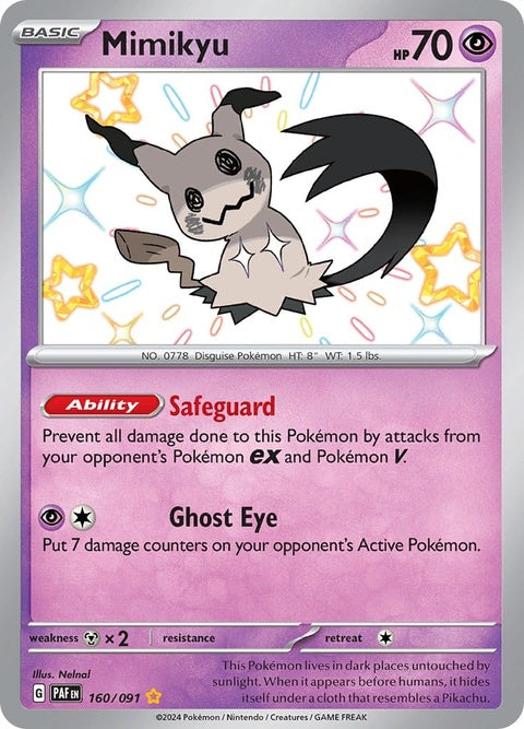 Mimikyu (160) - Paldean Fates