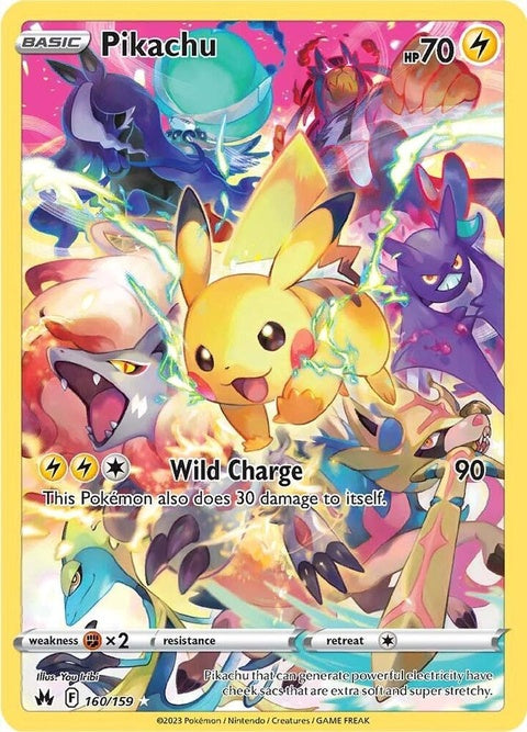 Pikachu (160) - Crown Zenith