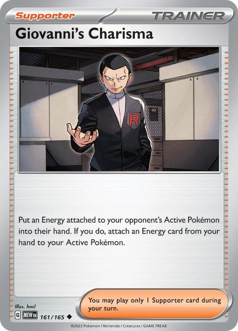 Giovanni's Charisma (161) - 151