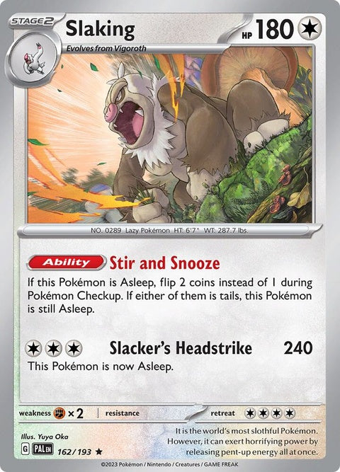 Slaking (162) - Paldea Evolved
