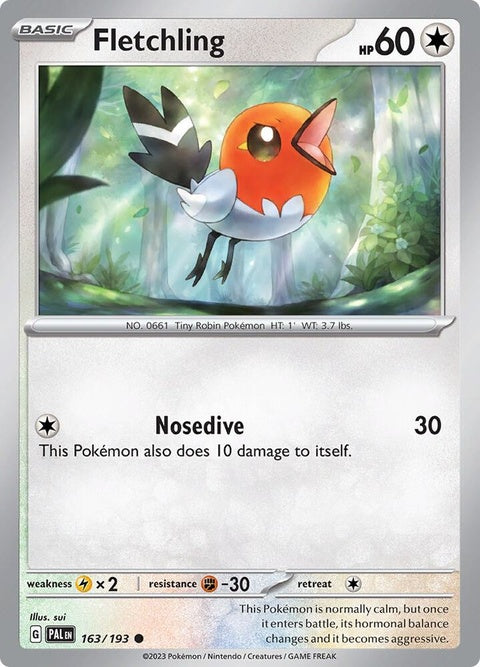 Fletchling (163) - Paldea Evolved