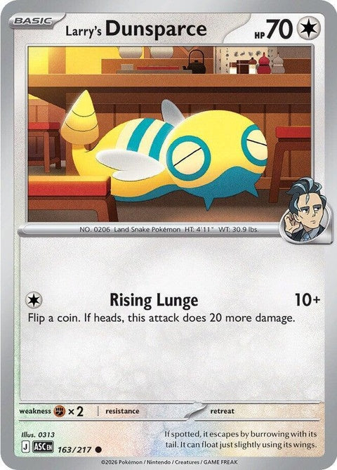 Larry's Dunsparce (163) - ME: Ascended Heroes