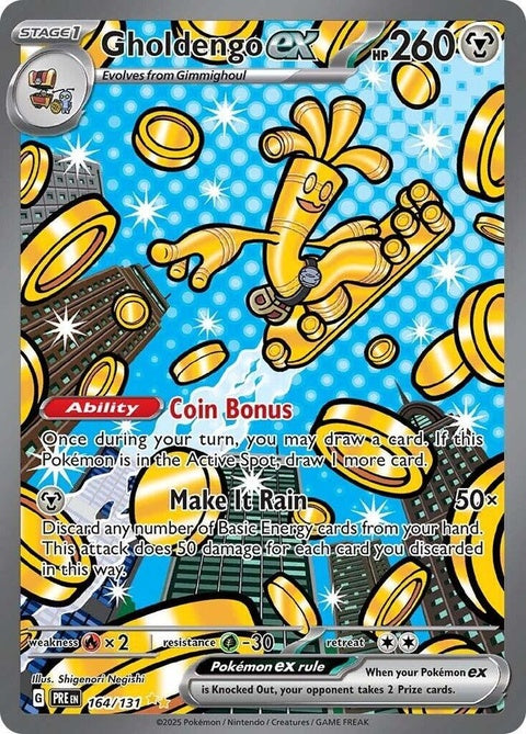 Gholdengo Ex (164) - Prismatic Evolutions