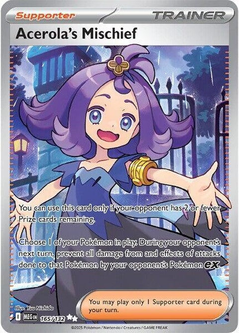 Acerola's Mischief (165) - Mega Evolution