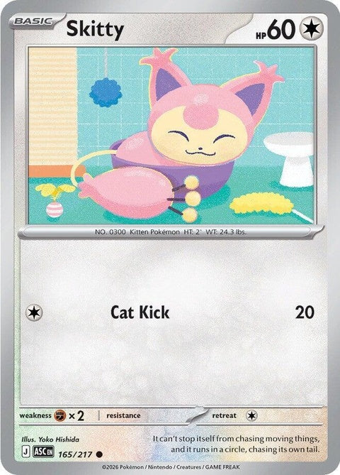 Skitty (165) - ME: Ascended Heroes