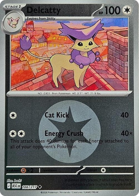 Delcatty (166) - ME: Ascended Heroes