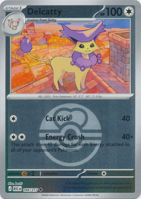 Delcatty (166) - ME: Ascended Heroes
