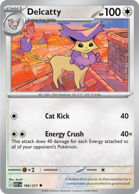 Delcatty (166) - ME: Ascended Heroes