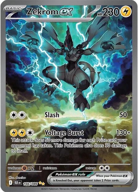 Zekrom Ex (166) - Black Bolt