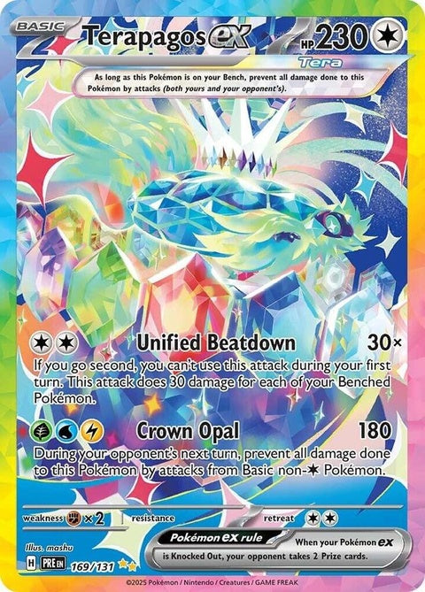 Terapagos Ex (169) - Prismatic Evolutions