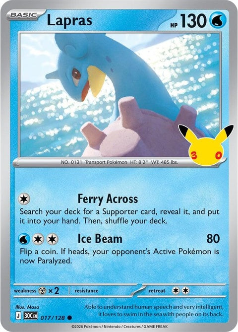 Lapras (17) - ME: 30th Celebration