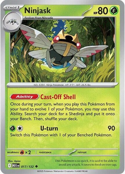 Ninjask (17) - Mega Evolution