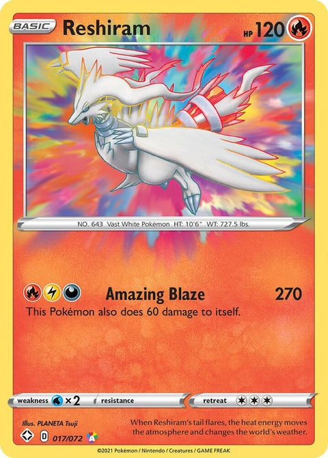 Reshiram (17) - Shining Fates