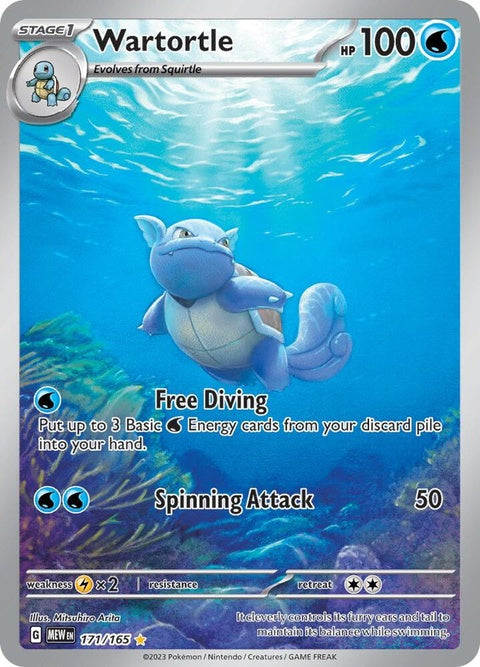 Wartortle (171) - 151
