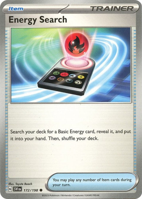 Energy Search (172) - Scarlet & Violet