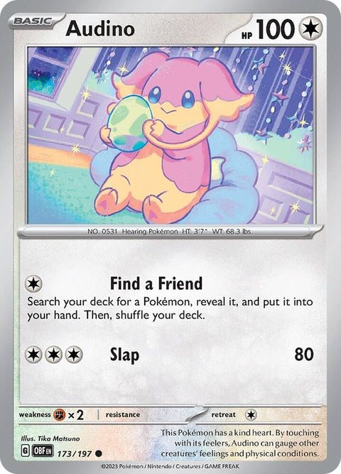 Audino (173) - Obsidian Flames