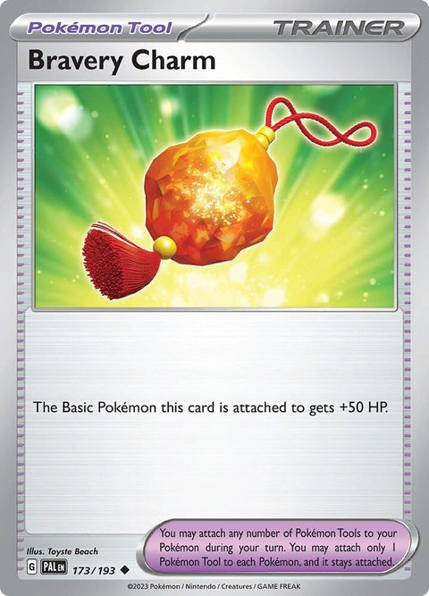 Bravery Charm (173) - Paldea Evolved