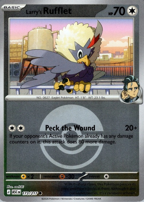 Larry's Rufflet (173) - ME: Ascended Heroes