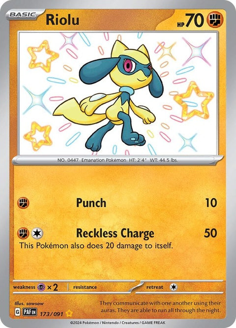 Riolu (173) - Paldean Fates