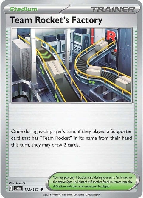 Team Rocket's Factory (173) - Destined Rivals