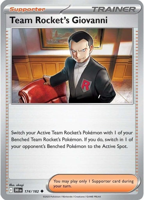 Team Rocket's Giovanni (174) - Destined Rivals