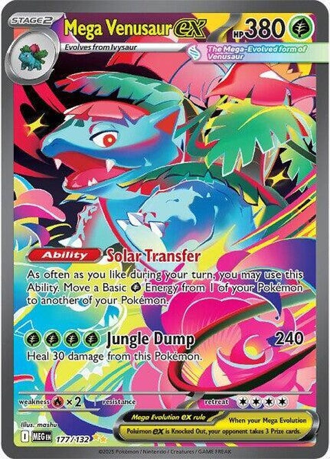 Mega Venusaur Ex (177) - Mega Evolution