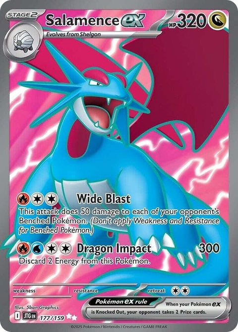 Salamence Ex (177) - Journey Together