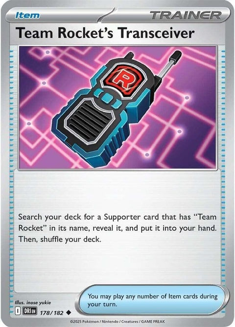 Team Rocket's Transceiver (178) - Destined Rivals